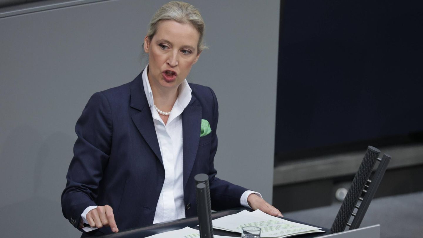 Hitlerbart on AfD flyer? CDU politician starts on Weidel