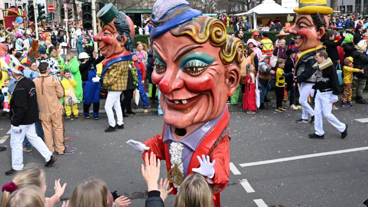 Rosenmontagszug in Mainz