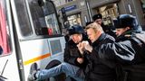 Alexej Nawalny wird von der Polizei festgenommen