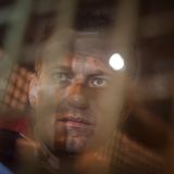 Alexej Nawalny in Polizeitransporter