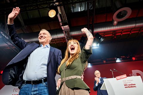 Heidi Reichinnek und Jan van Aken gegen Sahra Wagenknecht
