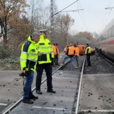 Der ICE wurde bei dem Unfall 2022 beschädigt