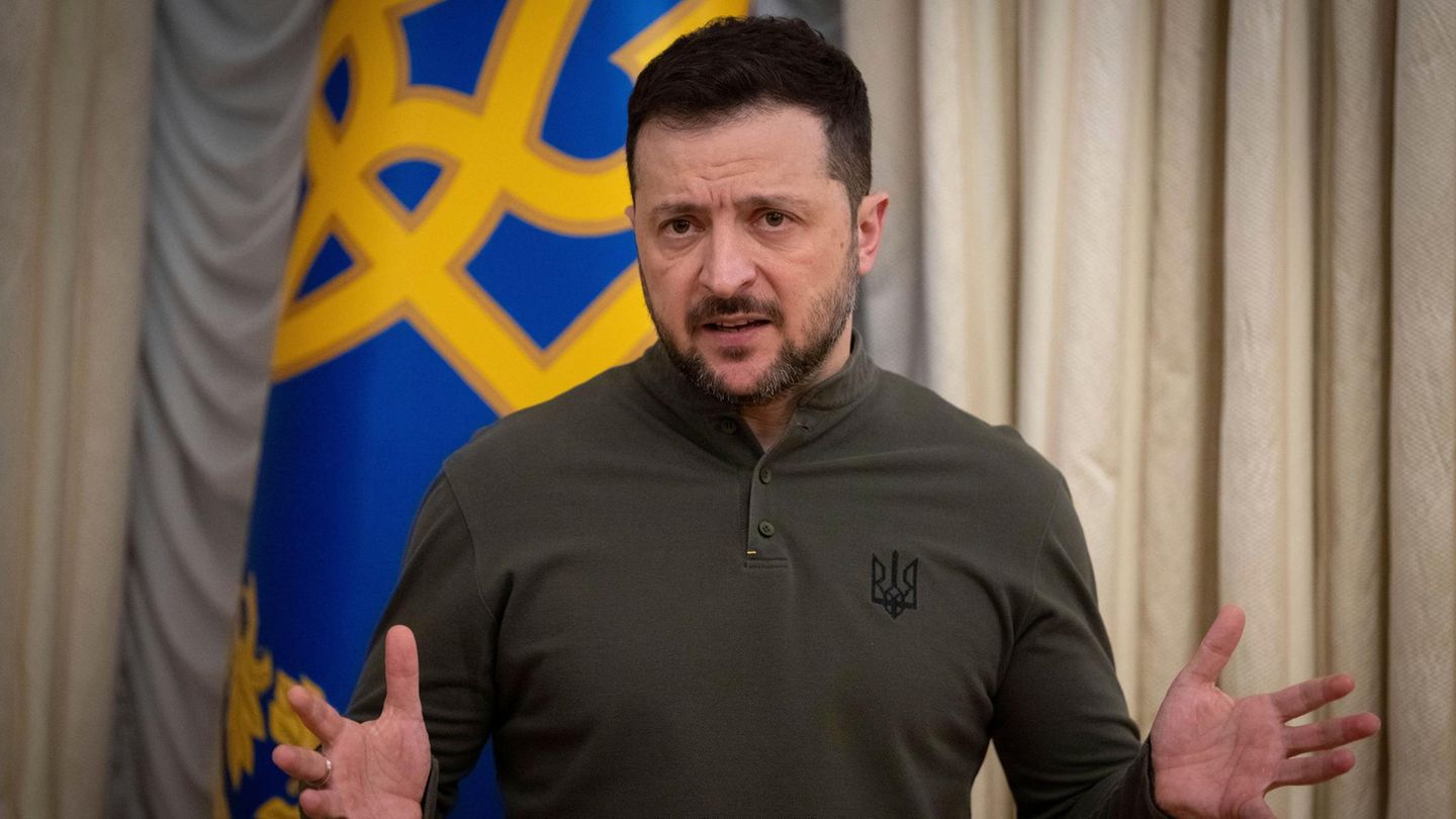 Ukraines Präsident Wolodymyr Selenskyj wäre zu Zugeständnissen bei den Gebietsabtretungen bereit