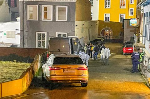Offenburg: Ermittler am Tatort