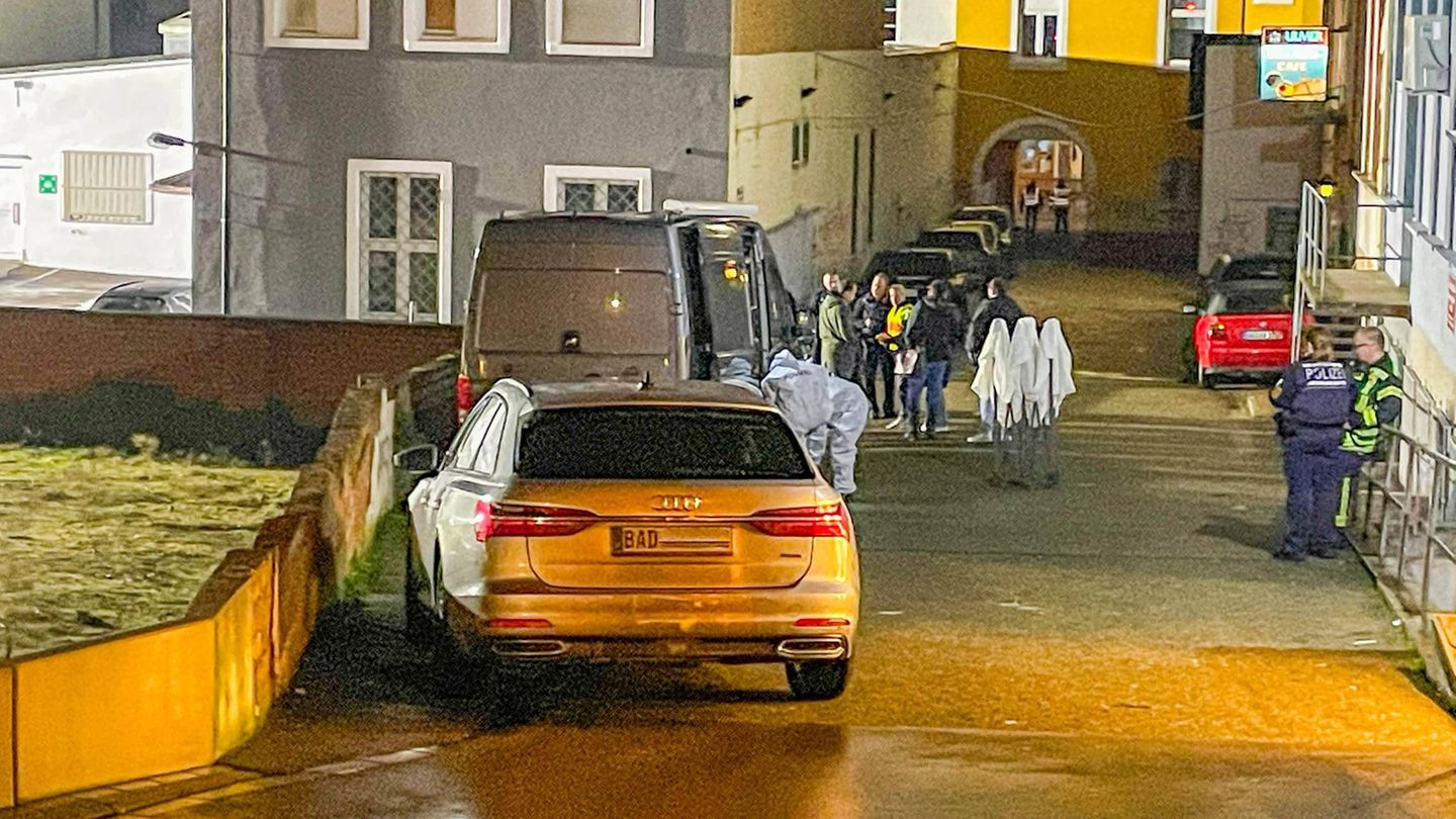 Offenburg: Ermittler am Tatort