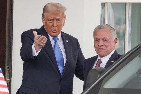 Trumps Idee, aus Gaza ein riesiges Immobilienprojekt zu machen, stößt auf viel Widerstand. Jordaniens König Abdullah II. macht ihm jedoch eine kleine Zusage.