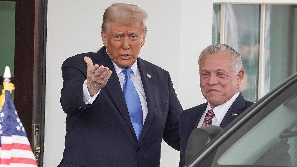 Trumps Idee, aus Gaza ein riesiges Immobilienprojekt zu machen, stößt auf viel Widerstand. Jordaniens König Abdullah II. macht ihm jedoch eine kleine Zusage.