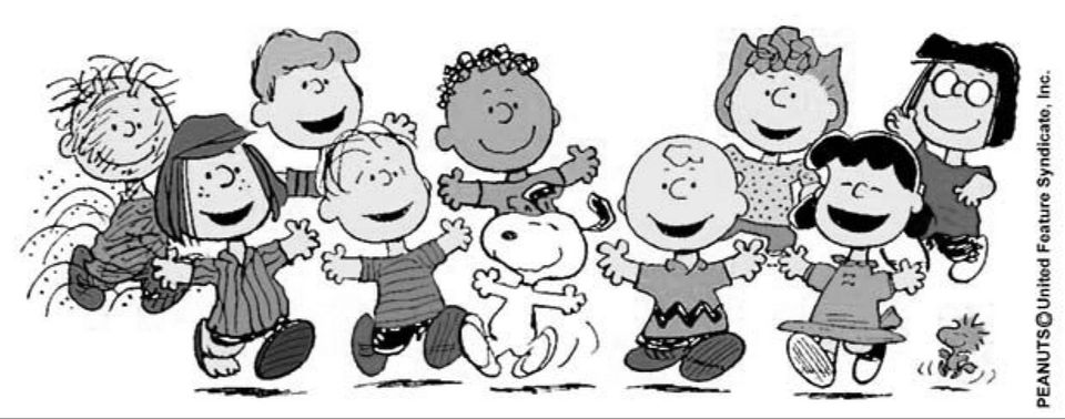 Von 1950 bis 2000 hat Charles M. Schulz täglich einen Comicstrip von den Peanuts gezeichnet