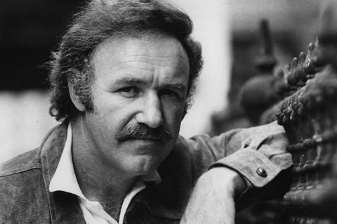 Der amerikanische Schauspieler Gene Hackman in London, 1973.