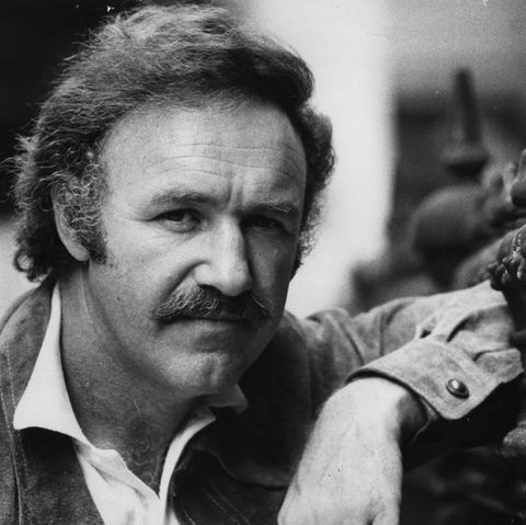 Der amerikanische Schauspieler Gene Hackman in London, 1973.