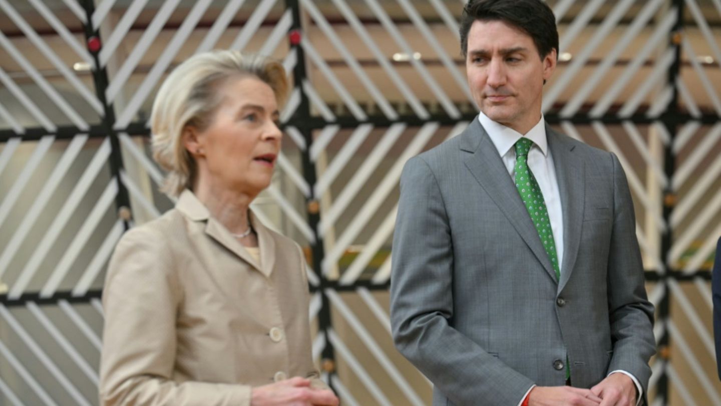 Ursula von der Leyen und Justin Trudeau