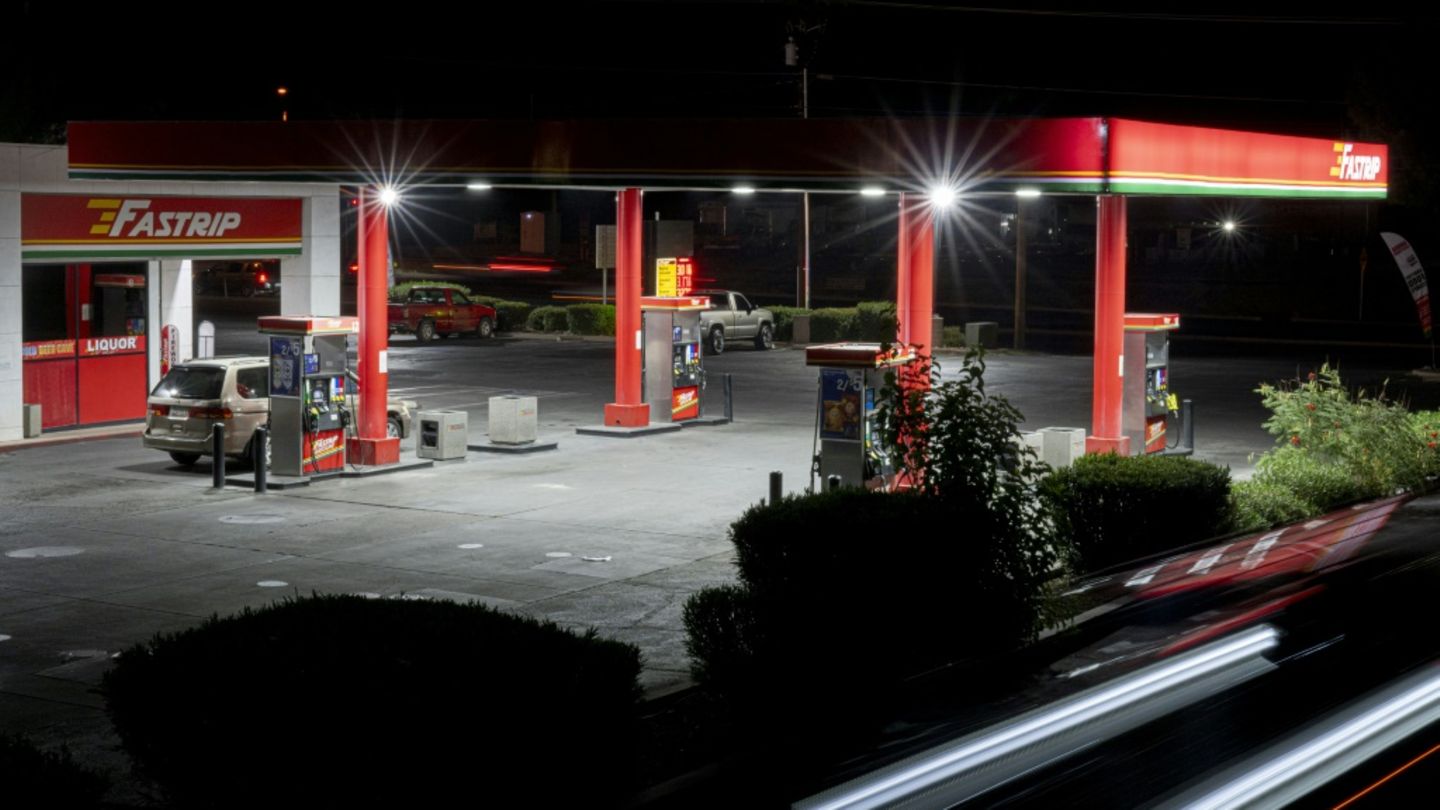 Tankstelle im US-Bundesstaat Arizona