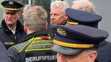 Münchens Oberbürgermeister spricht mit Einsatzkräften