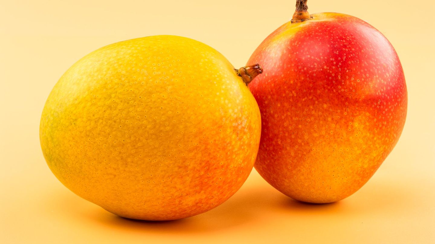 Vitamine in einer Mango (Bebilderung)