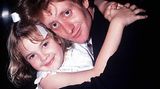 Drew Barrymore mit ihrem Vater John Drew