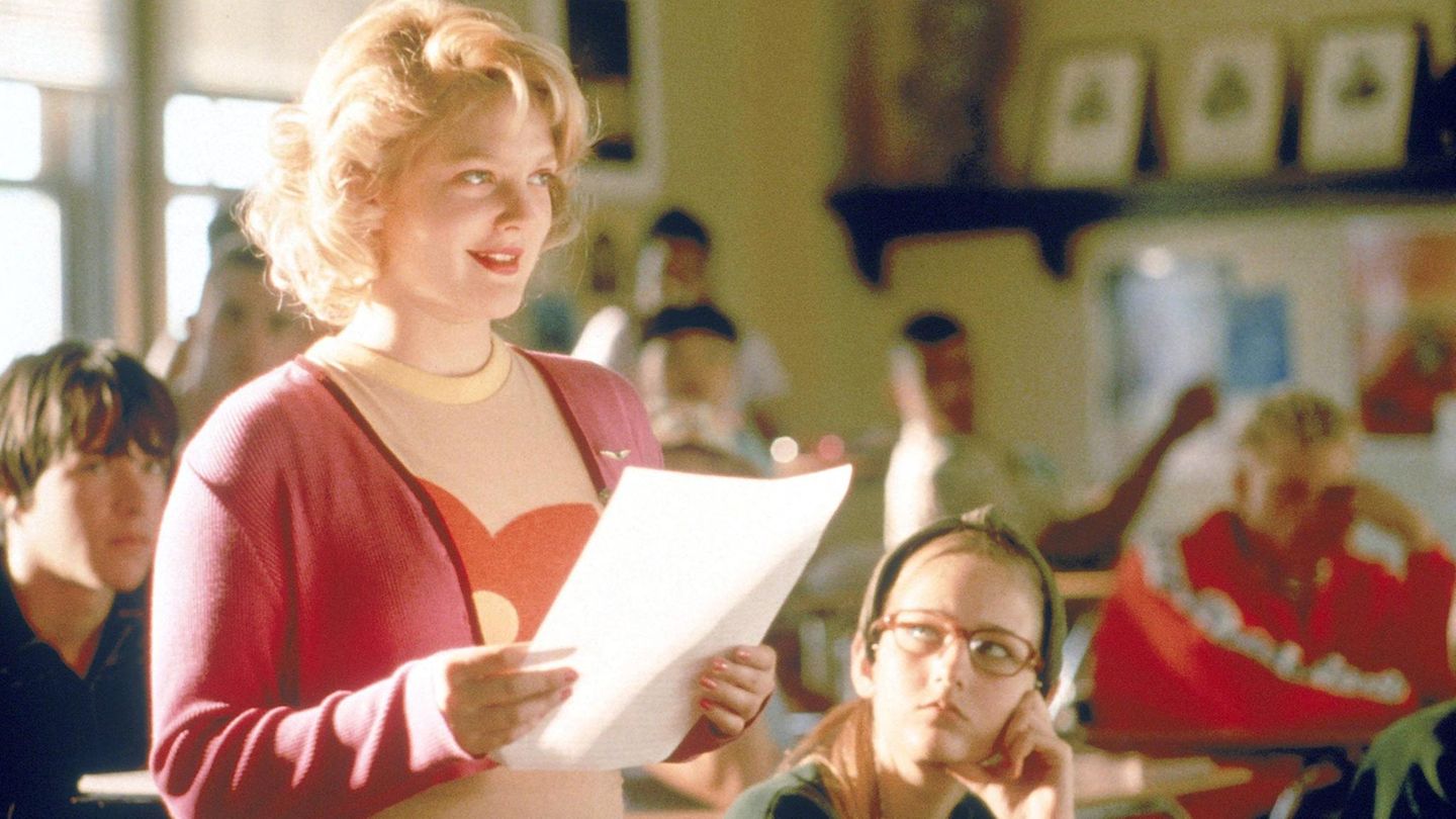 Drew Barrymore in "Ungeküsst" Drew Barrymore in "Ungeküsst"