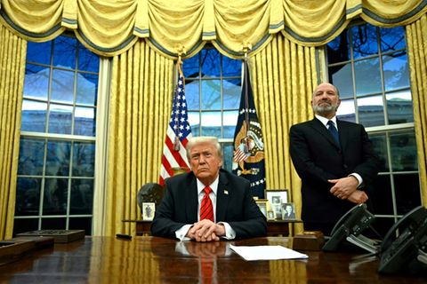 Donald Trump im Weißen Haus