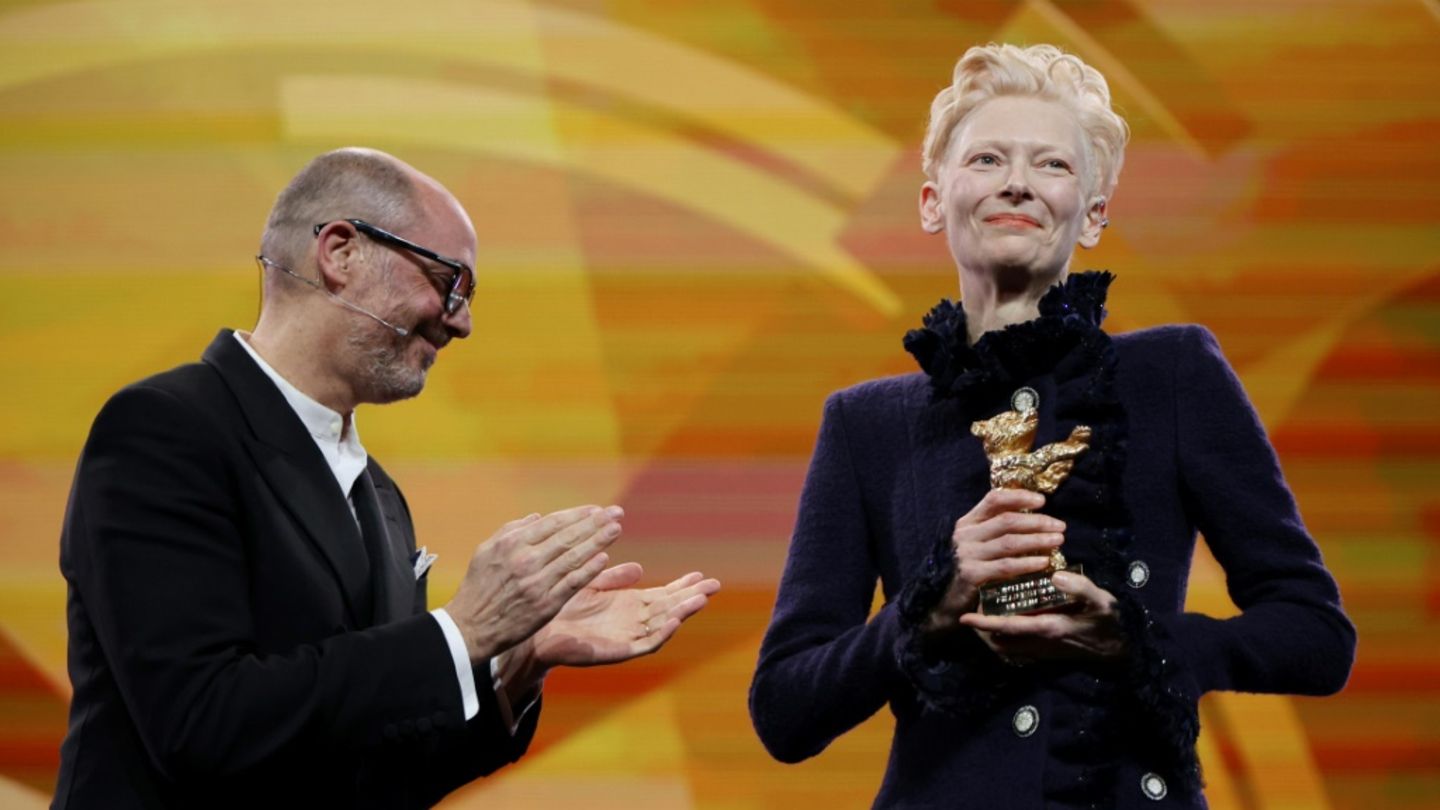 Tilda Swinton am 13.02.2025 in Berlin