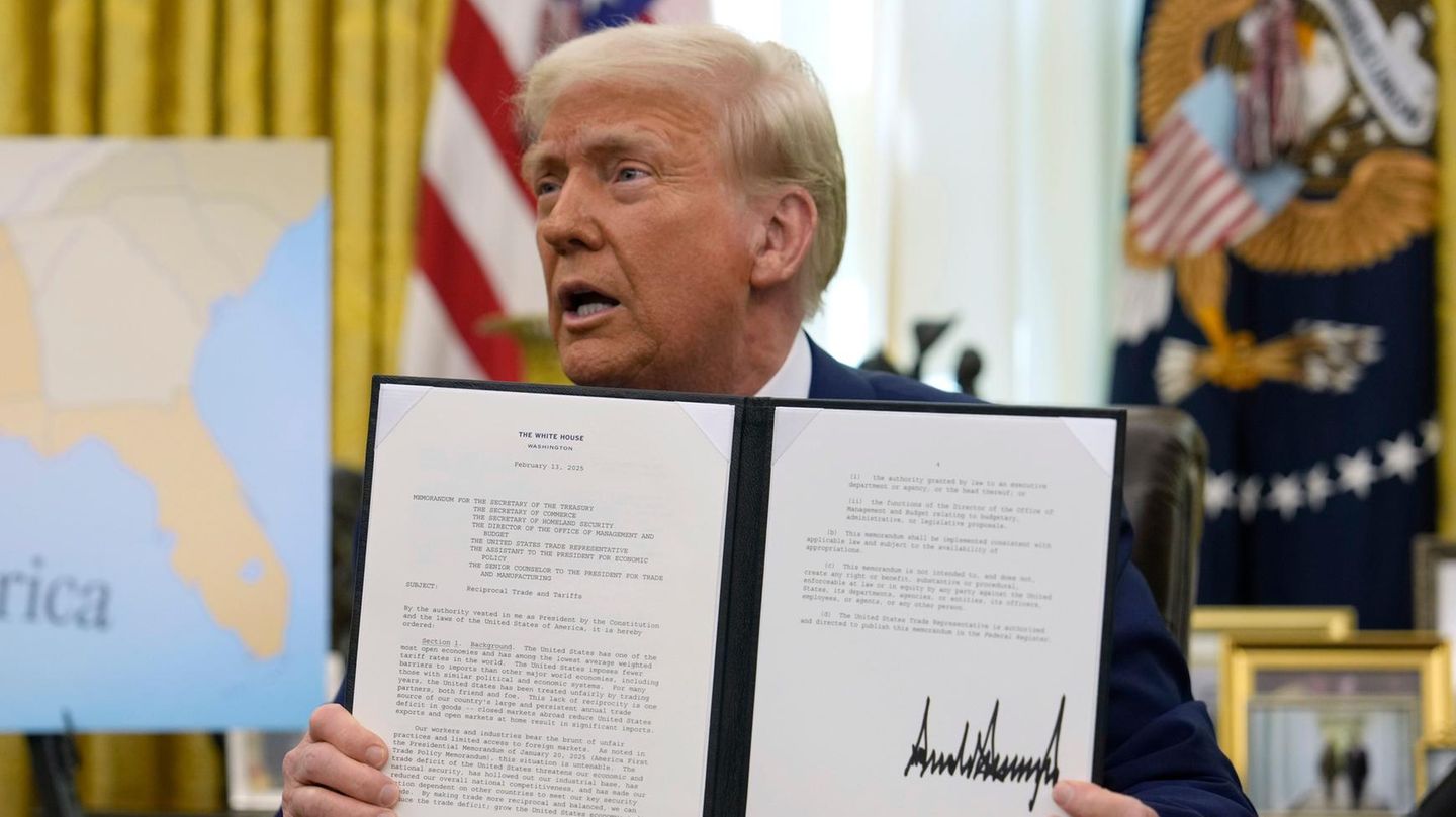 Donald Trump prescribes far -reaching retaliation tariffs