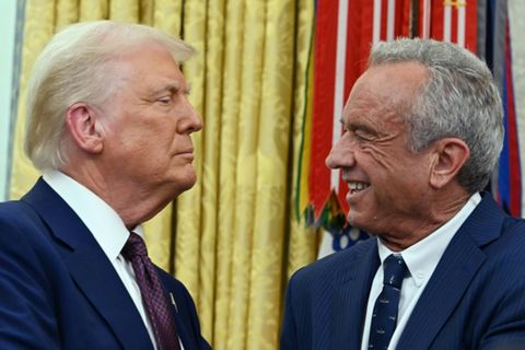 Donald Trump mit Robert F. Kennedy Jr.