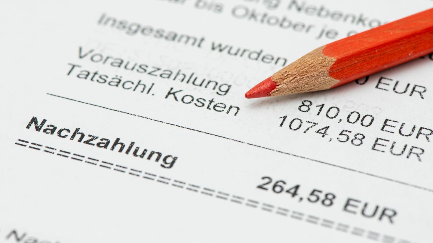 Die Heizkosten und andere Nebenkosten treffen den Kunden mit Verspätung