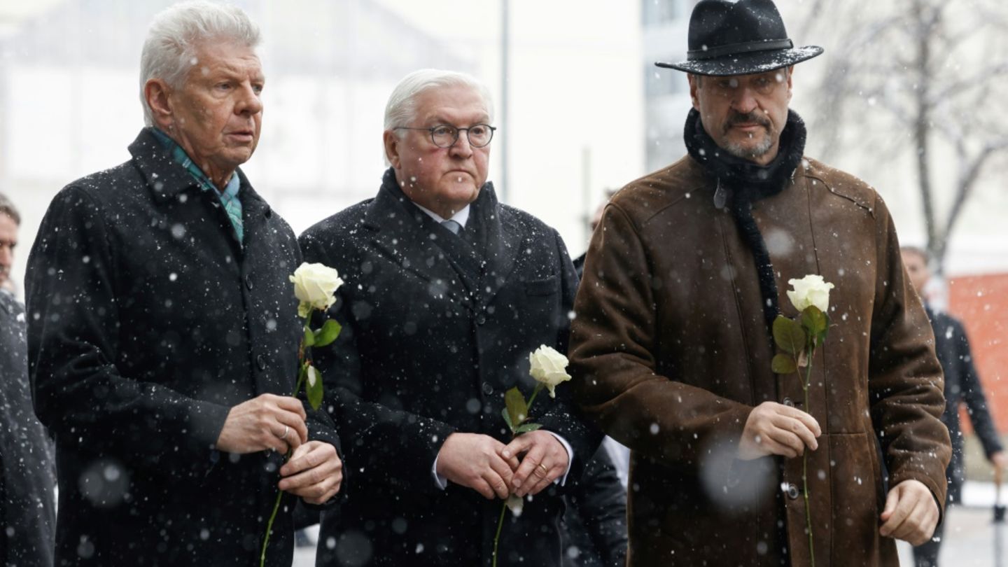 Steinmeier, Söder und Reiter am Tatort