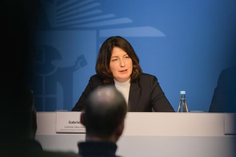Gabriele Tilmann, Leitende Oberstaatsanwältin der Bayerischen Zentralstelle zur Bekämpfung von Extremismus und Terrorismus (ZET)