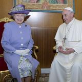 Auch Königin Elizabeth II. trifft Papst Franziskus im Vatikan
