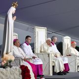 Feier mit jungen Menschen unter dem Vorsitz von Papst Franziskus auf dem Campo San Juan Pablo II im Metro Park von Panama im Jahr 2019
