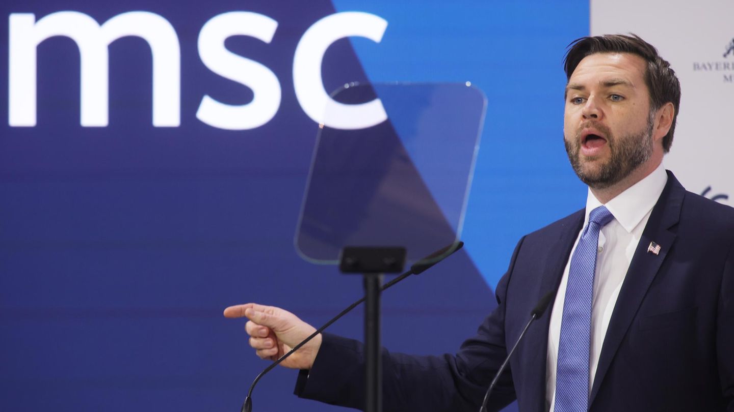 J.D. Vance spricht auf der Münchner Sicherheitskonferenz