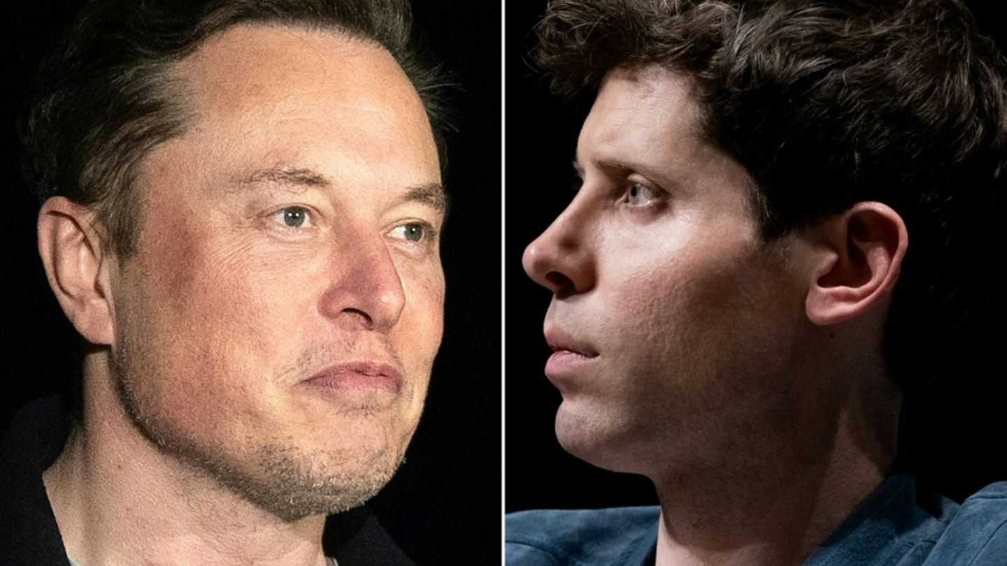 Elon Musk und Sam Altman