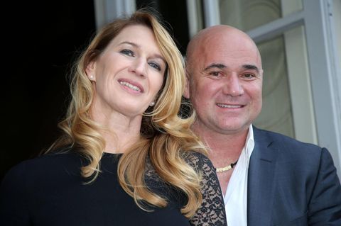 Steffi Graf und Andre Agassi