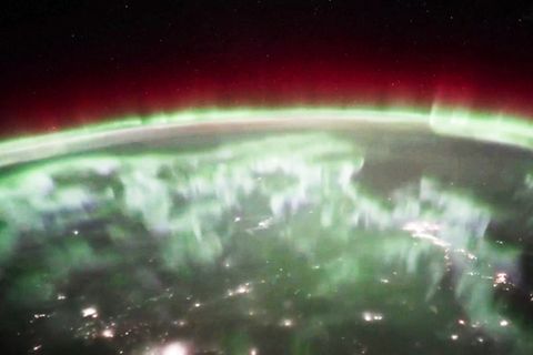 Nasa filmt Polarlichter aus dem Weltall