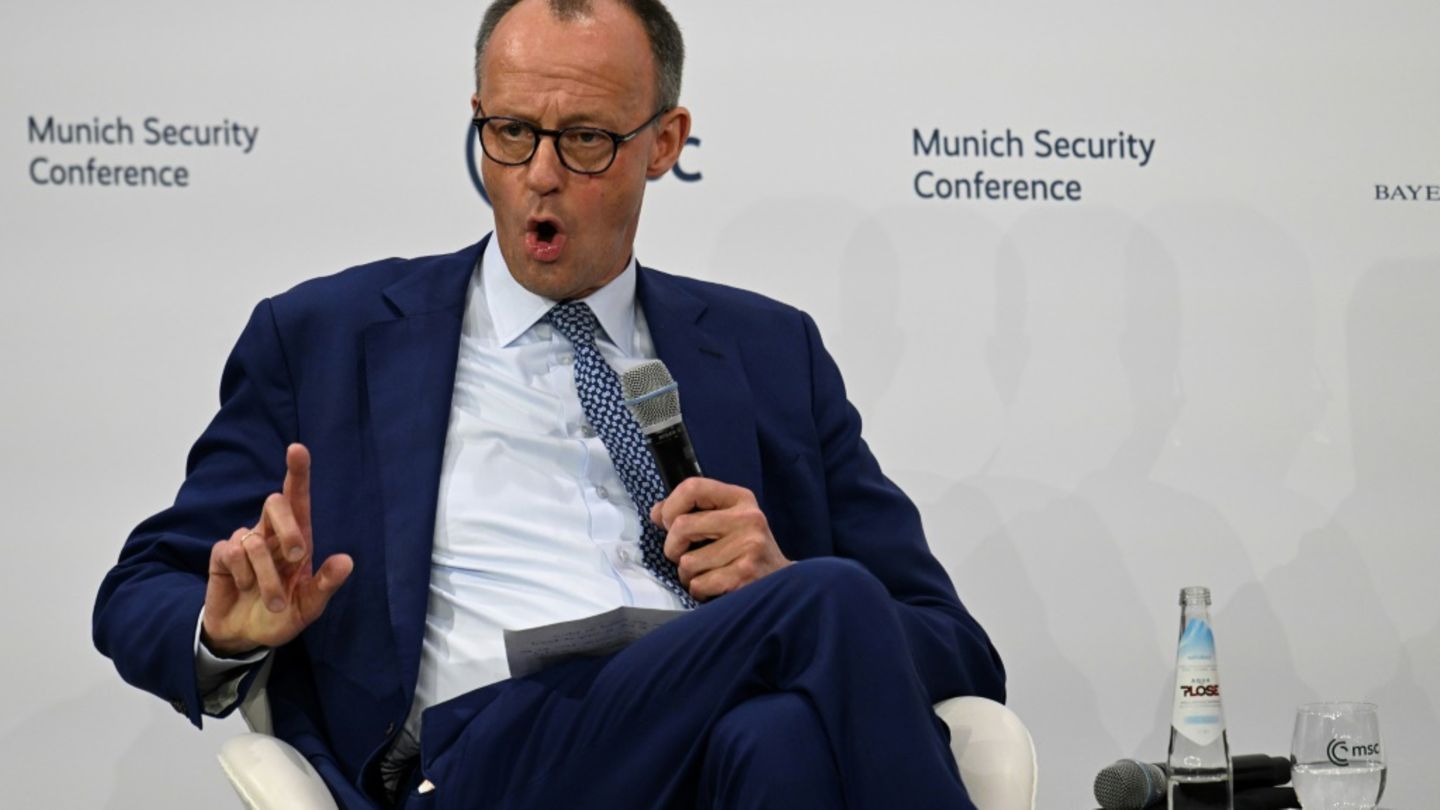 Merz auf der Münchner Sicherheitskonferenz