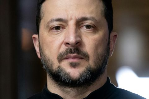 Der ukrainische Staatschef Wolodymyr Selenskyj in München