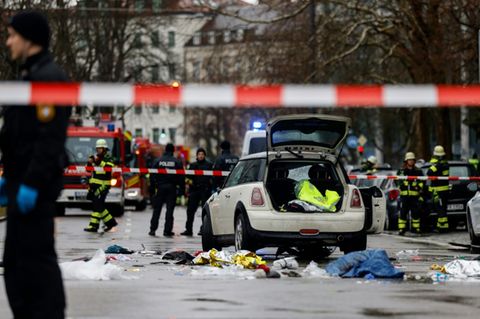 Auto des Verdächtigen am Tatort