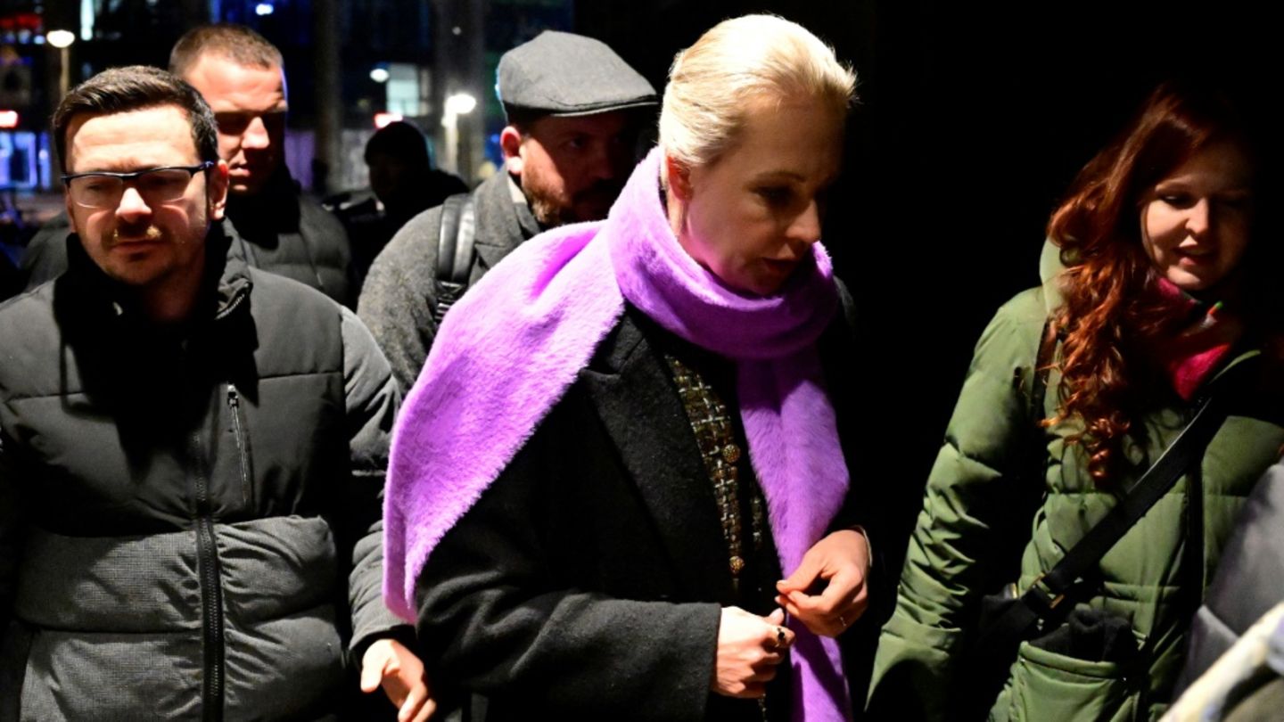 Julia Nawalnaja in Berlin