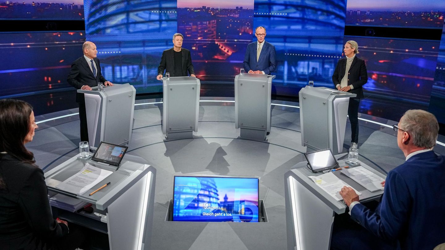 TV quadrell for the Bundestag election: Who won the debate?
