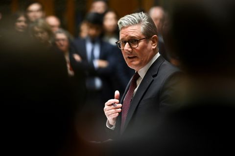 Starmer im Parlament in London