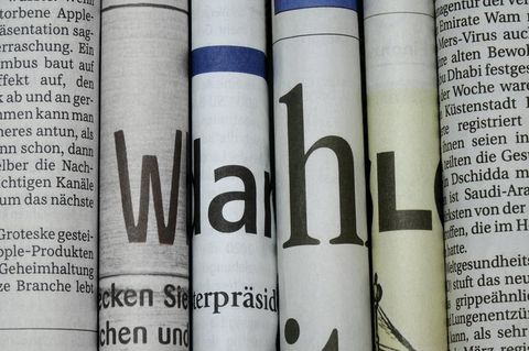 Zeitungen und Online-Newsportale sagen nach dem Quadrell mehr als "Wahl". Was genau, erfahren Sie in diesem Artikel (Symbolbild)