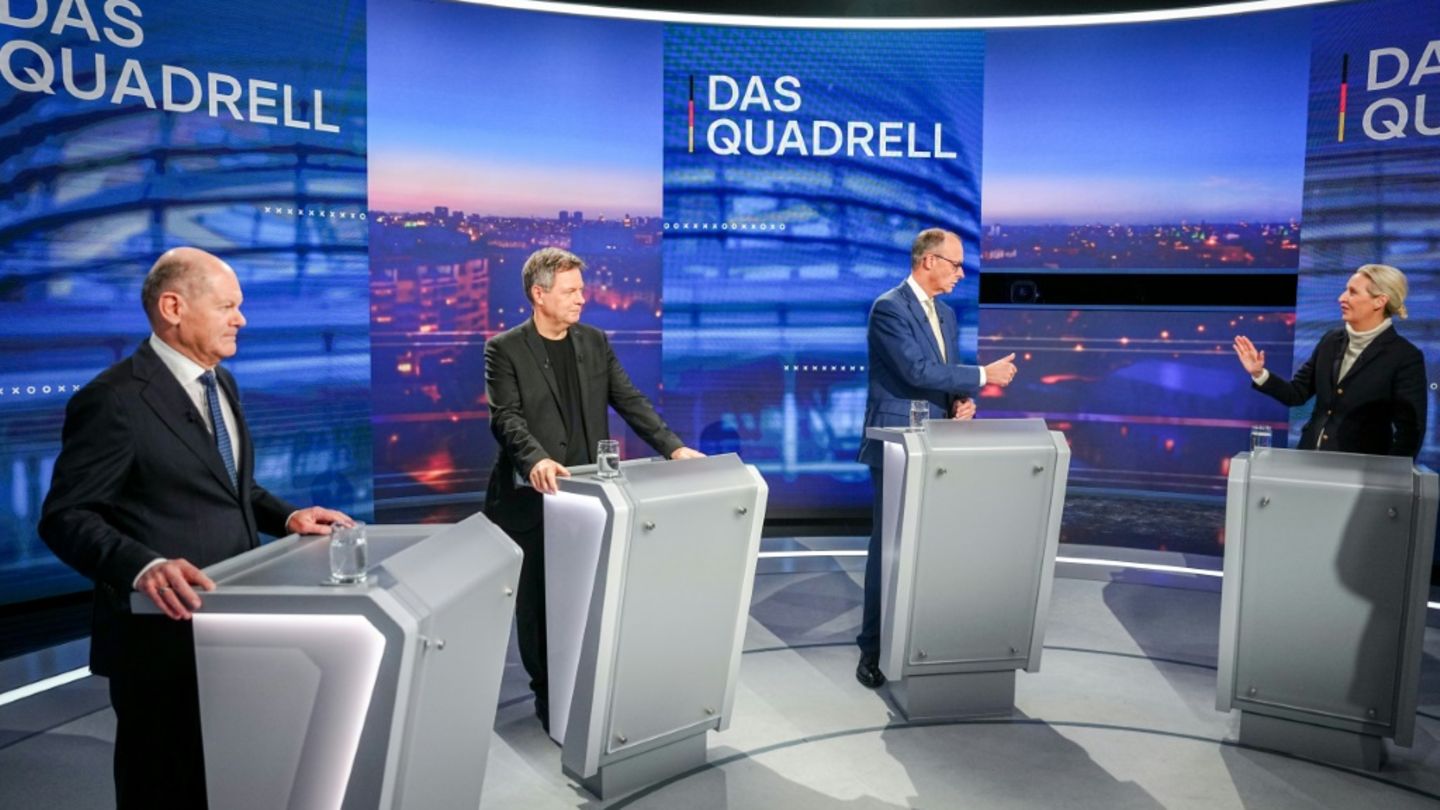 TV-Runde am Sonntagabend