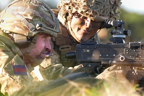 Großbritannien Soldaten Ukraine