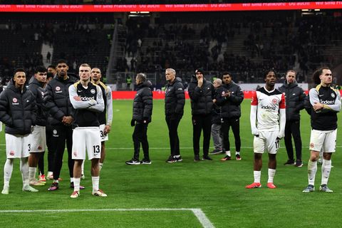 Frankfurt Fan Mannschaft