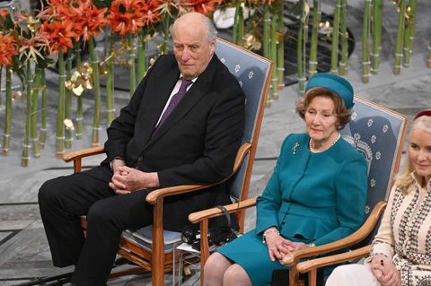 Harald und Sonja von Norwegen