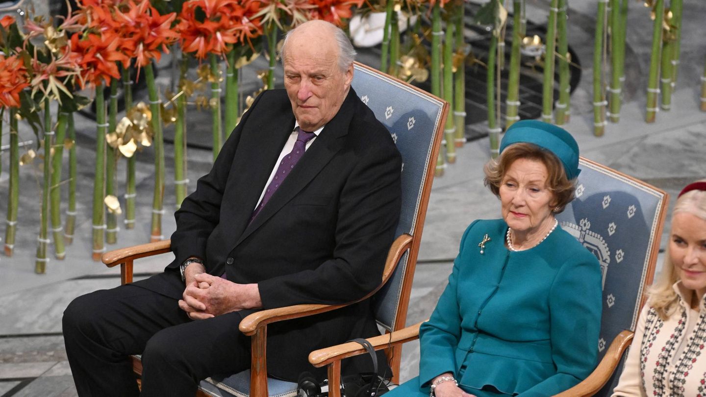 Harald und Sonja von Norwegen