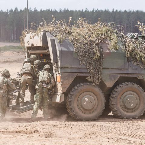 Manöver von Soldaten der Bundeswehr in Litauen. Jetzt wird über einen Einsatz in der Ukraine diskutiert