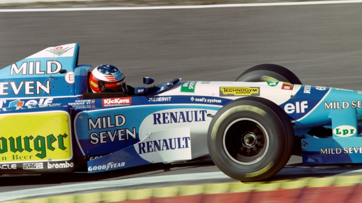 Michael Schumacher bei Rennen 1995