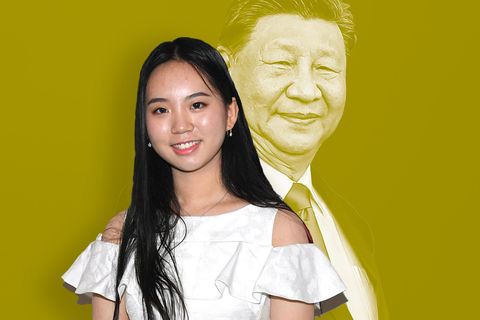 Chinas Staatspräsident Xi Jinping und seine Tochter Xi Mingze