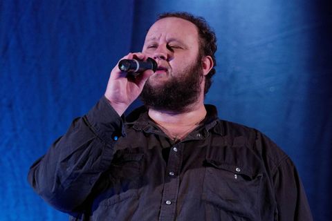 Michael Holderbusch bei einem Auftritt 2011
