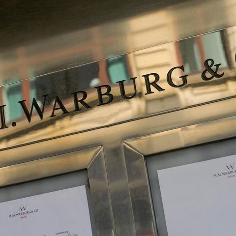 Blick auf die Hamburger Warburg-Bank: Olaf Scholz war von 2011 bis 2018 Bürgermeister der Stadt